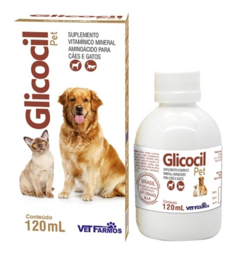 Glicocil Pet 120ml - Vetfarmos