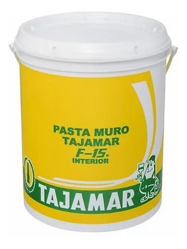 Pasta Muro Interior F-15 1 Galon Tajamar