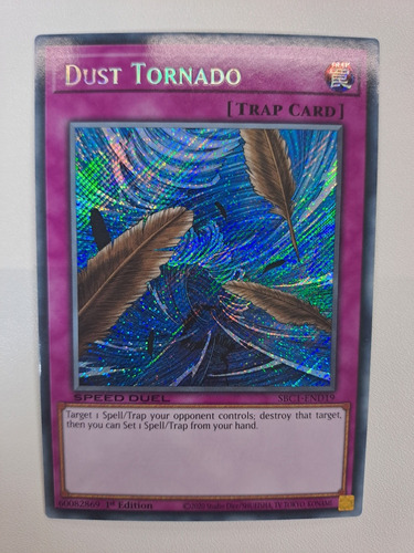 Dust Tornado Sbc1-end19 Speed Duel Secret Rare Yugioh 