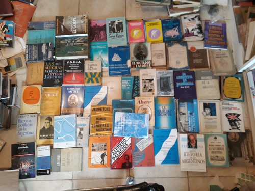 Sys Lote De 55 Libros De Historia Argentina Jauretche Luna