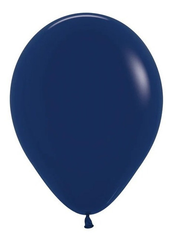 Globos R-12 Fashion Azul Naval - Sempertex X50