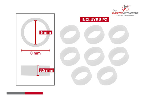 Kit Inyector Gdi Para Audi A8 4.2 2007 A 2011 (8 Juegos)
