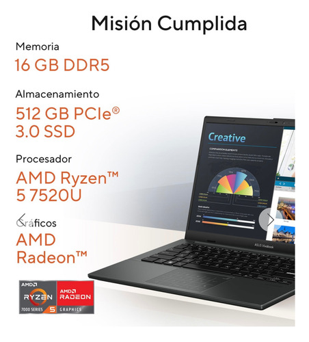 Notebook Asus Vivobook Go 14/15 (Usado)