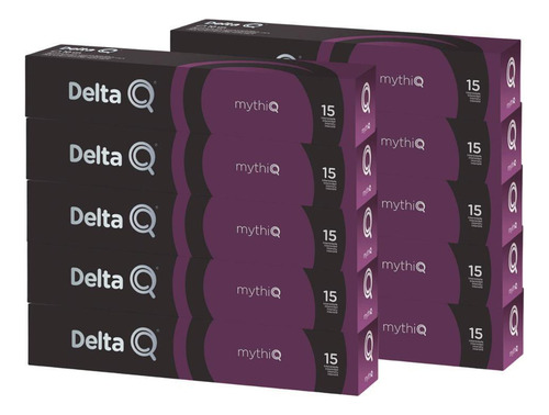 Kit 100 Cápsulas Delta Q Intensidade 15 Café Mythiq
