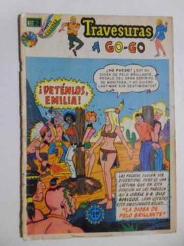 Travesuras A Go-go  # 125 Editorial Novaro  Comic En Físico
