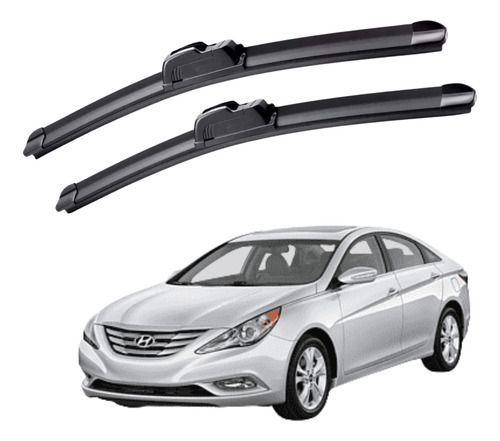 2 Plumas Limpiaparabrisas Reluvsa Para Hyundai Sonata 2012