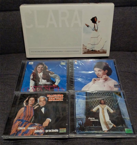 Clara Nunes - Clara - Box Raro Com 9 Cds Lacrados - Novos! (Usado)