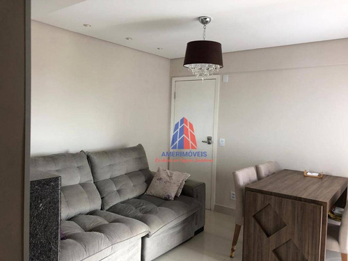 Imagem 3 de 27 de Apartamento Com 2 Dormitórios À Venda, 54 M² Por R$ 265.000 - Edifício Tatiana - Vila Dainese - Americana/sp - Ap1440