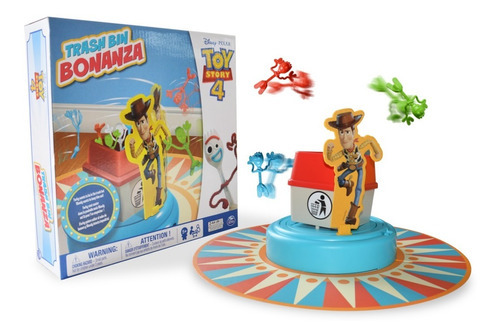 Juego De Mesa Trash Bin Bonanza Toy Story 4 Ronda