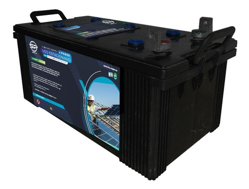 Batería Solar Eólica De Ciclo Profundo Vzh 12 Volts 220 Ah