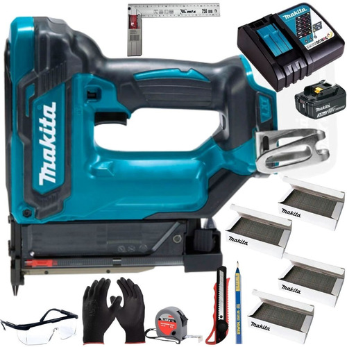 Pinador Makita Dpt353 C/trena +carreg + Pinos E  Acessórios