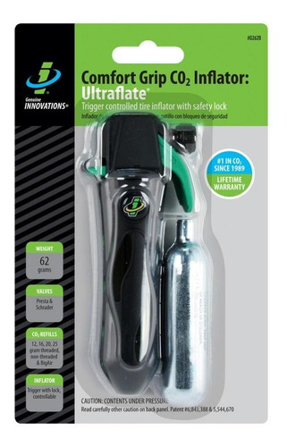 Inflador Ultraflate Plus + Garrafa G2628 Genuine Innovation