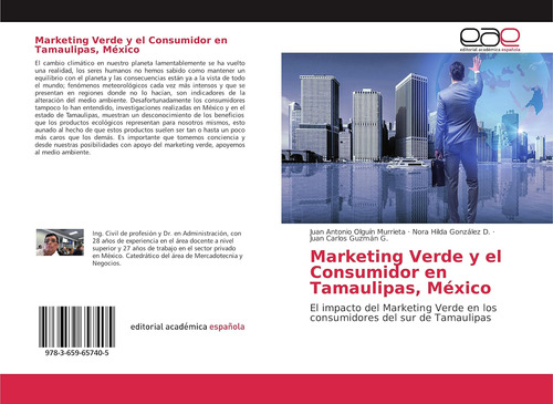 Libro: Marketing Verde Y El Consumidor En Tamaulipas, México
