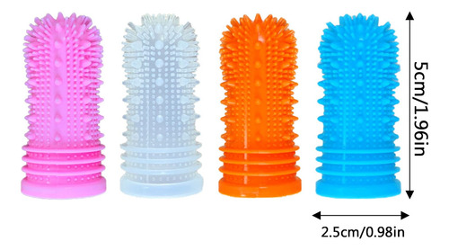 Cepillo De Dientes Para Dedos De Perro, Juego De Cepillos