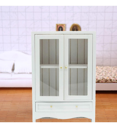 2x Mini Mueble De Casa De Muñecas 1:12 Y Tostadora Con 2