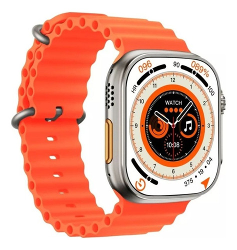 Capa de malha dupla Hello Watch 3 de 4 GB com memória interna, cor laranja