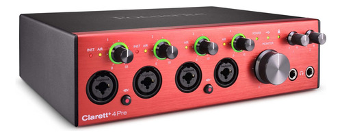 Interface Focusrite Clarett Plus + 4pre