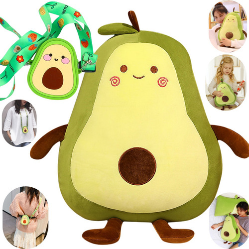 Diseño Original Peluche Sullivan Monsters Y Aguacate Hass