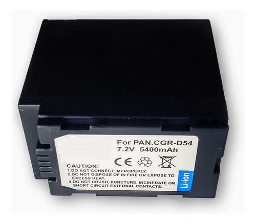 Bateria Cgr-d54 / D54 Para Panasonic (5400mah E 7.2v)