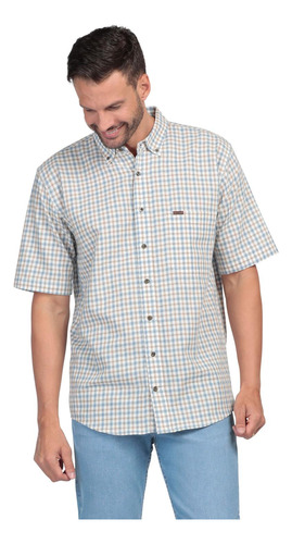 Camisa Regular Fit Manga Corta Lee Hombre 34o