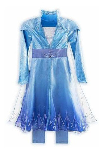 Elsa Frozen 2 Disfraz Talla 5-6 Disney Store Modelo 2021