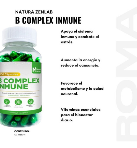 Pack 2 B Complex Inmune Natura Zenlab
