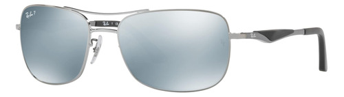 Gafas De Sol Cuadradas Ray-ban Rb3515 Para Hombre, Verde Pla