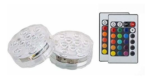 Luces - Qffl Luz Impermeable Que Cambia De Varios Colores, L