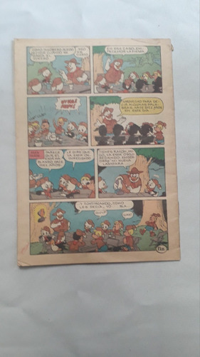 Historieta Antiguo * Pato Donald * Sin Tapas Walt Disney (Usado)
