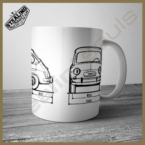 Taza Fierrera - Fiat #028 | Abarth / Martini / Uno / Lancia