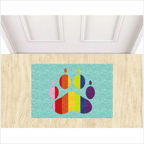 Tapete Pata Lgbt, Medida Porta. 60 Cm 40 Cm
