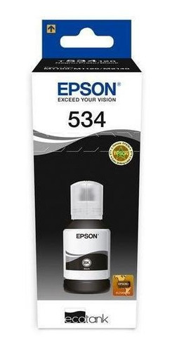 Tanque De Tinta Epson T534 Negro, 6.000 Páginas