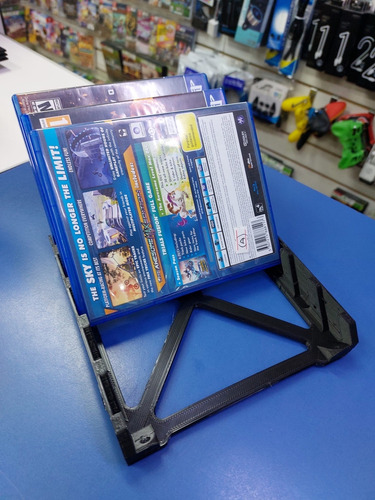 Soporte 3d Pared Juegos Cajas Compatible Xboxone Playstation