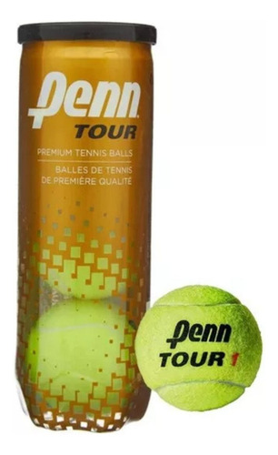 Tubo Penn Tenis 3 Pelotas Pro Atp Tour Premium Caucho