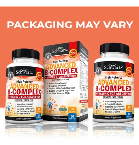 Complejo Vitamina B Metilcobalamina Ácido Fólico Y Vitamina Sabor