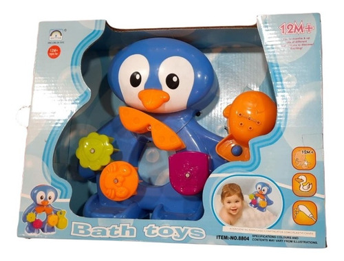 Pingüino Juguete De Baño Para Bebés  - Kid Toys - Art. 8804
