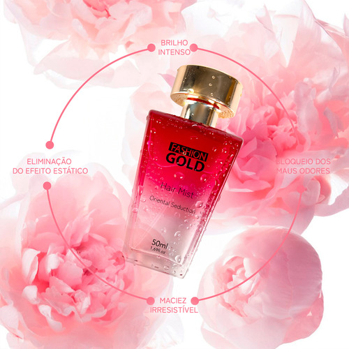 Perfume Capilar Oriental Seduction 50ml - Fashion Gold