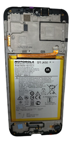 Marco Bisel Chasis Con Batería Motorola Moto One Fusion 