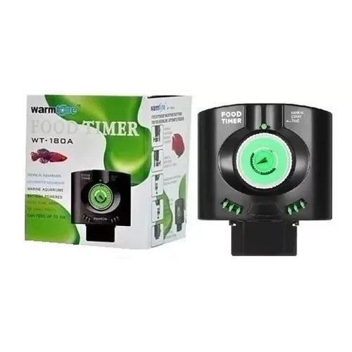 Alimentador Automático Para Peixes Warmtone 115ml 6 Programações