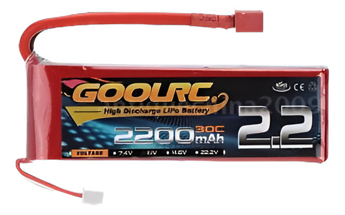 Goolrc 3s 11.1v 2200mah Batería De Li-po De 30 C Con T Enchu