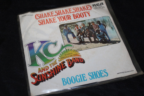 Lp 45 Single - Kc & The Sunshine Band - Boogie Shoes