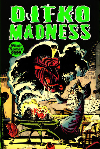 Ditko Madness, De Komix, Mini. Editorial Lulu Pr, Tapa Blanda En Inglés