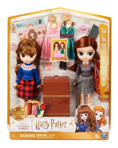 Muñecas Spin Master Wizarding World Set Hermione Y Ginny 5+