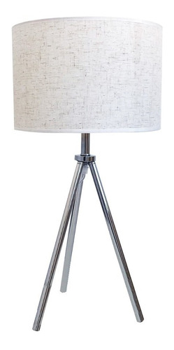 Lampara Decorativa De Mesa Tripode + Lamp. De Regalo- Unilux
