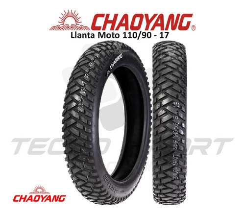 Imagen 2 de 2 de Llanta Moto Chaoyang 110/90 -17 Dakar 200 Akt Ttr Honda Xr