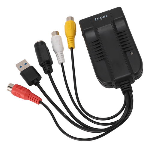 Placa De Captura De Vídeo Av Para Usb Plug And Play Hd Multi