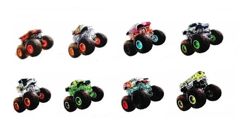 Imagem 3 de 3 de Carro Hot Wheels Monster Trucks Miniaturas Surpresa - Mattel