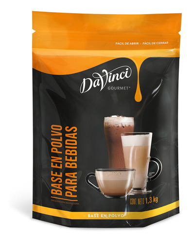 Base Frappe Bebidas Davinci Chocolate Mexicano Bolsa 1300gr