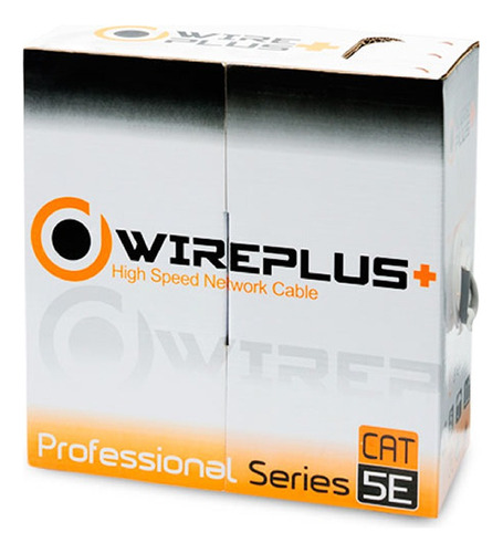 Cable Utp Cat5e Indoor Wireplus+ Rollo De 100mt Ventasservin