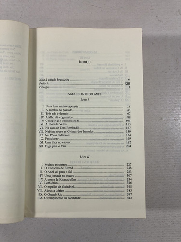 Livro O Senhor Dos Anéis - J. R. R. Tolkien - Editora Martins Fontes V244 (Usado)
